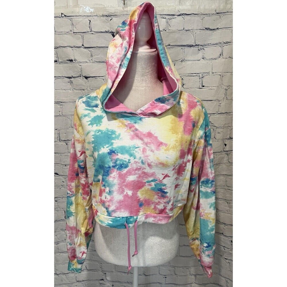 Swimsuits For All Camille Kostek Collection Crop Hoodie Cotton Sorbet Large